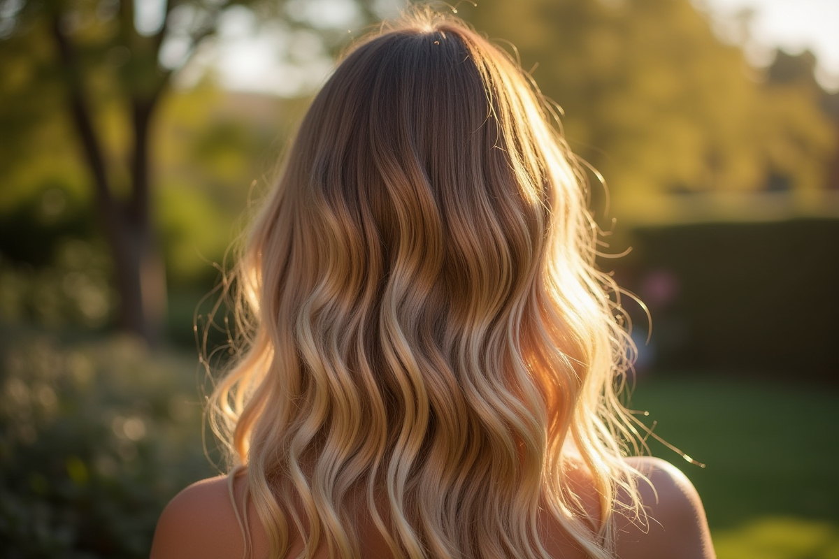 balayage blond